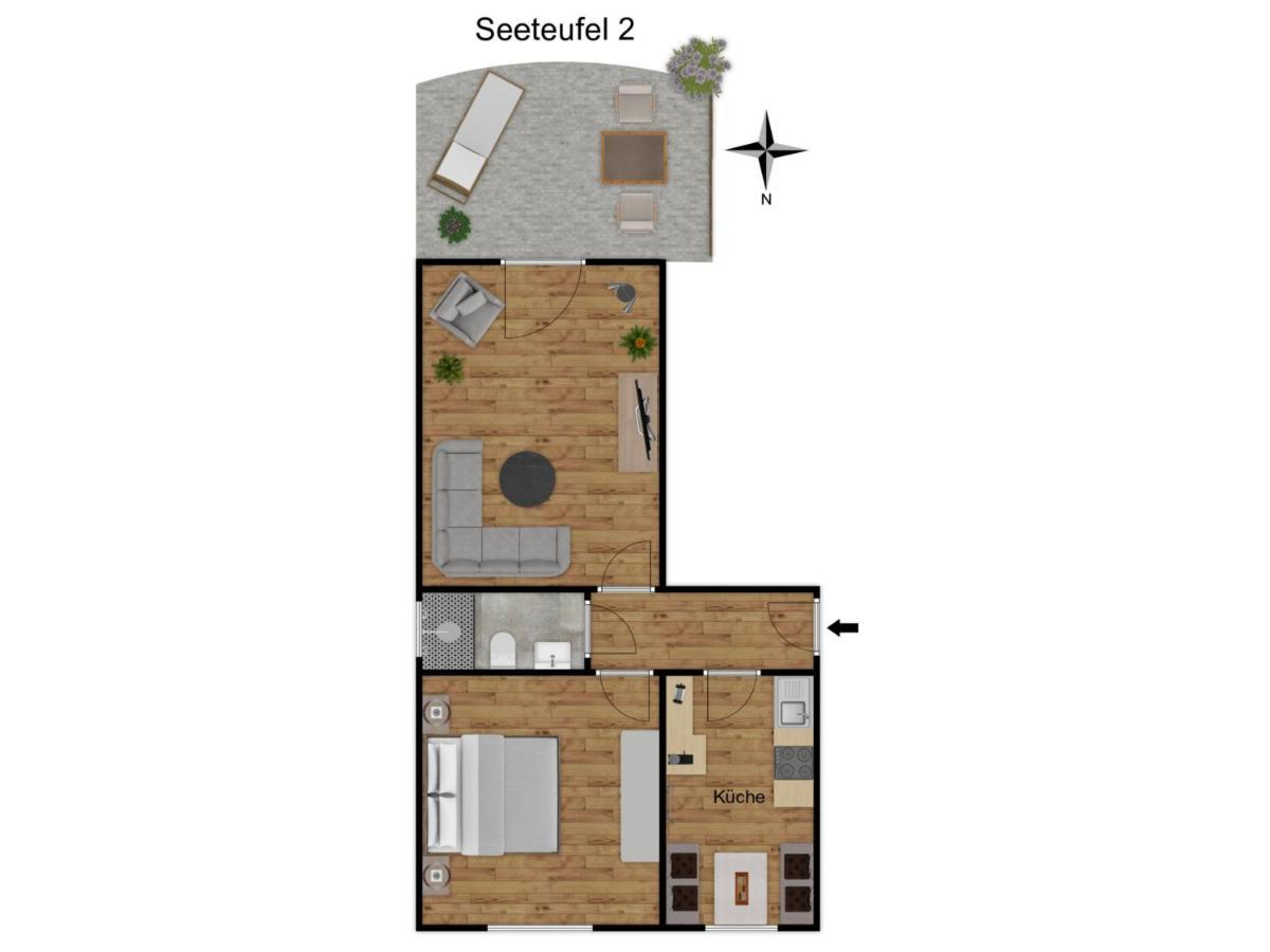 Apartment Seeteufel Busum